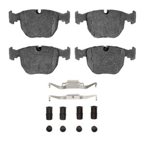 BMW 540I Brake Pads - Front - R1 Concepts - Semi Met - `00-`03
